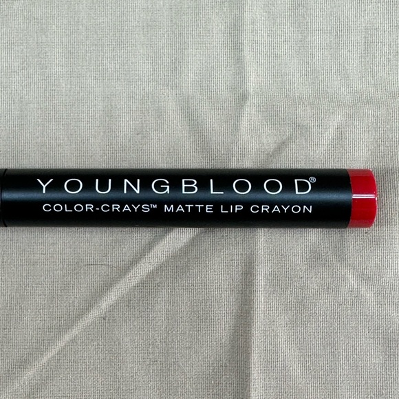 Lot 2 Youngblood Matte Lip Crayon Rodeo Red - Picture 5 of 6